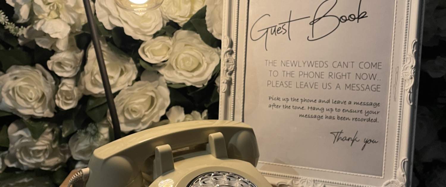 Audio Guest Book for Wedding